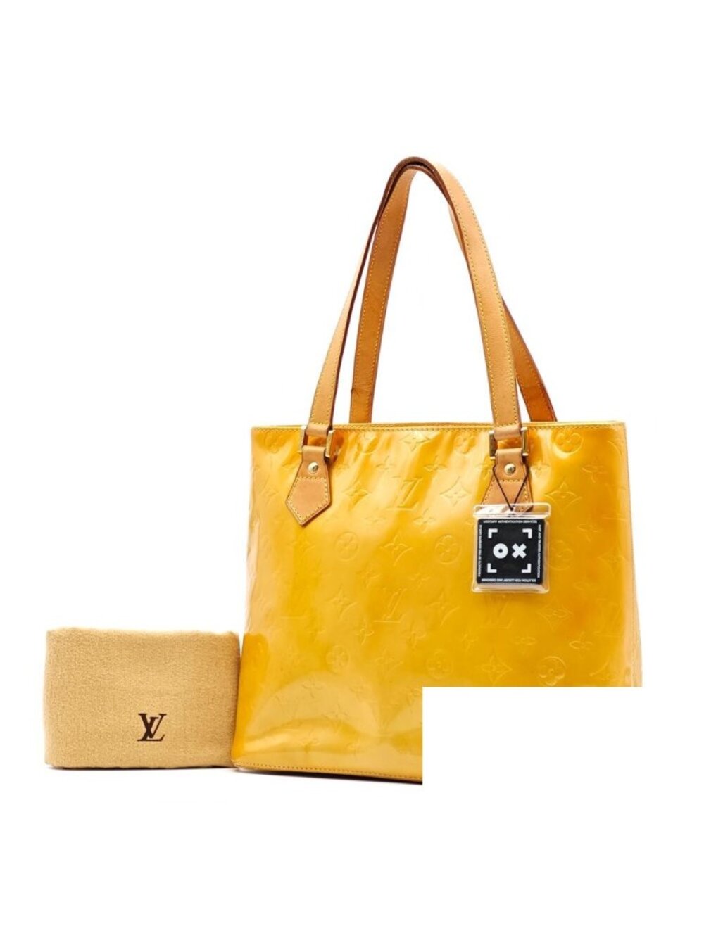 Louis Vuitton Houston Monogram Vernis Patent Leather Tote Bag